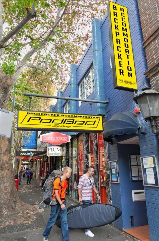 Podbed Sydneyホステル エクステリア 写真